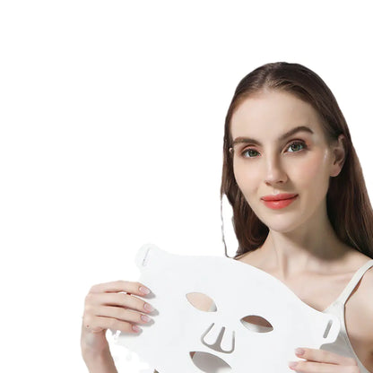 LED Silicone Face Mask - Rechargeable Seven Colors